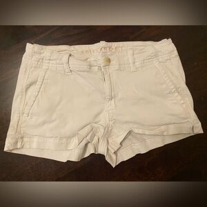 American Eagle Outfitters White Low Rise Shorts